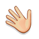 👋 Emoji Mano Saludando en Apple iOS 4.0.
