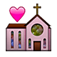 💒 Emoji Iglesia Celebrando Boda en Apple iOS 4.0.