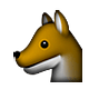 Émoji 🐺 Loup sur Apple iOS 4.0.