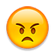 😠 Emoji verärgertes Gesicht Apple iOS 5.0.