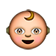 Émoji 👶 Bébé sur Apple iOS 5.0.
