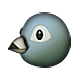 Emoji 🐦 Uccello su Apple iOS 5.0.