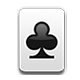 Emoji ♣️ Fiori su Apple iOS 5.0.
