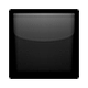 Émoji ⬛ Grand Carré Noir sur Apple iOS 5.0.