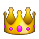 Emoji 👑 Corona su Apple iOS 5.0.