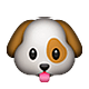 🐶 Emoji Hundegesicht Apple iOS 5.0.