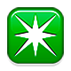 Émoji ✳️ Astérisque Huit Branches sur Apple iOS 5.0.