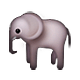Émoji 🐘 éléphant sur Apple iOS 5.0.