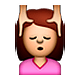 Emoji 💆 Persona Che Riceve Un Massaggio su Apple iOS 5.0.