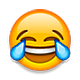 Emoji 😂 Faccina Con Lacrime Di Gioia su Apple iOS 5.0.