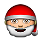 Émoji 🎅 Père Noël sur Apple iOS 5.0.