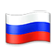 🇷🇺 Emoji Bandeira: Rússia na Apple iOS 5.0.