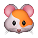 🐹 Emoji Rosto De Hamster na Apple iOS 5.0.