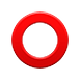 ⭕ Emoji hohler roter Kreis Apple iOS 5.0.