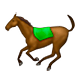 Émoji 🐎 Cheval sur Apple iOS 5.0.