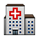 Emoji 🏥 Ospedale su Apple iOS 5.0.
