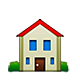 Emoji 🏠 Casa su Apple iOS 5.0.