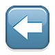 Émoji ⬅️ Flèche Gauche sur Apple iOS 5.0.