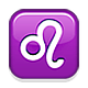 ♌ Emoji Löwe (Sternzeichen) Apple iOS 5.0.