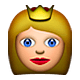 Émoji 👸 Princesse sur Apple iOS 5.0.
