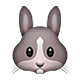 🐰 Emoji Cara De Conejo en Apple iOS 5.0.