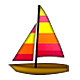 Emoji ⛵ Barca A Vela su Apple iOS 5.0.