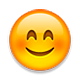 Emoji 😊 Faccina Con Occhi Sorridenti su Apple iOS 5.0.