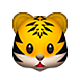 Emoji 🐯 Muso Di Tigre su Apple iOS 5.0.