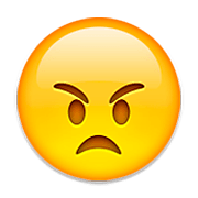 😠 Emoji Rosto Zangado na Apple iOS 5.1.