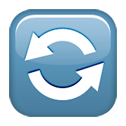 Emoji 🔄 Pulsante Con Frecce Che Ruotano In Senso Antiorario su Apple iOS 5.1.