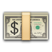 Émoji 💵 Billet En Dollars sur Apple iOS 5.1.