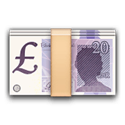 Emoji 💷 Banconota Sterlina su Apple iOS 5.1.