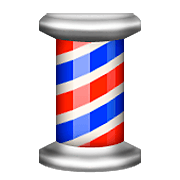 Emoji 💈 Barbiere su Apple iOS 5.1.