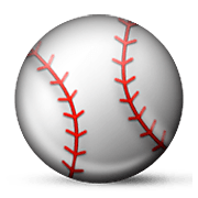 Émoji ⚾ Baseball sur Apple iOS 5.1.