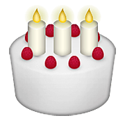 🎂 Emoji Tarta De Cumpleaños en Apple iOS 5.1.