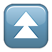 ⏫ Emoji Triángulo Doble Hacia Arriba en Apple iOS 5.1.