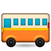🚌 Emoji ônibus na Apple iOS 5.1.