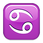 Emoji ♋ Segno Zodiacale Del Cancro su Apple iOS 5.1.