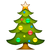 🎄 Emoji árbol De Navidad en Apple iOS 5.1.