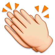 👏 Emoji klatschende Hände Apple iOS 5.1.