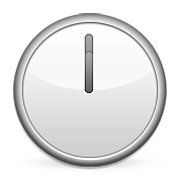 Émoji 🕛 Midi/minuit sur Apple iOS 5.1.