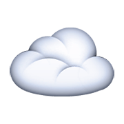 Emoji ☁️ Nuvola su Apple iOS 5.1.