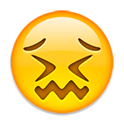 Emoji 😖 Faccina Frustrata su Apple iOS 5.1.