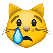 😿 Emoji Rosto De Gato Chorando na Apple iOS 5.1.
