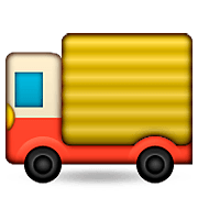 Émoji 🚚 Camion De Livraison sur Apple iOS 5.1.