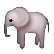 🐘 Emoji Elefante en Apple iOS 5.1.
