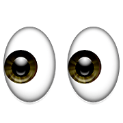 Emoji 👀 Occhi su Apple iOS 5.1.