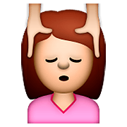 💆 Emoji Person, die eine Kopfmassage bekommt Apple iOS 5.1.