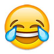 Emoji 😂 Faccina Con Lacrime Di Gioia su Apple iOS 5.1.
