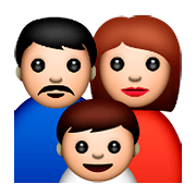 Émoji 👪 Famille sur Apple iOS 5.1.